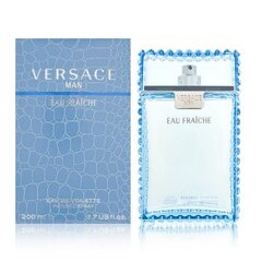 Tualettvesi Versace Man Eau Fraiche EDT meestele 200 ml hind ja info | Meeste parfüümid | kaup24.ee