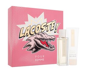 Набор для женщин Lacoste Pour Femme, парфюм EDP 50 мл + лосьон для тела 50 мл цена и информация | Женские духи | kaup24.ee