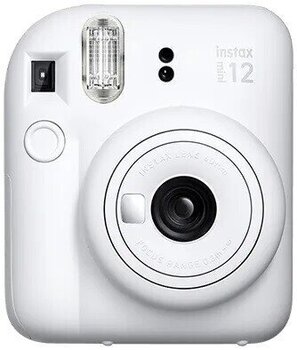 Fujifilm Instax Mini 12, Clay White hind ja info | Kiirpildikaamerad | kaup24.ee