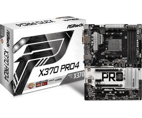 ASRock X370 PRO4 hind ja info | Emaplaadid | kaup24.ee