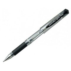 Liquid ink ballpoint pen Uni-Ball Signo Broad UM-153 W Must 12 Ühikut hind ja info | Kirjutusvahendid | kaup24.ee