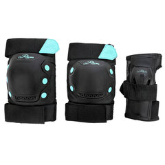 Kaitsekomplekt Raven Dexard Black/Mint (S) hind ja info | Rulluisukaitsmed | kaup24.ee