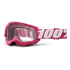 Kaitseprillid 100 % Downhill Strata 2 Goggle Punane Üks suurus hind ja info | Moto aksessuaarid | kaup24.ee