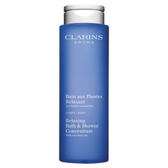 Rahustav dušigeel Clarins Relaxing Bath & Shower Concentrate, 200 ml hind ja info | Dušigeelid, õlid | kaup24.ee