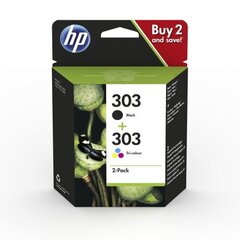 HP Ink No.303 Combo Pack (3YM92AE) hind ja info | Tindiprinteri kassetid | kaup24.ee