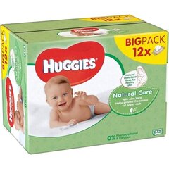 Niisked salvrätikud Huggies Natural, 672 tk hind ja info | Niisked salvrätikud | kaup24.ee