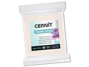 Polümeersavi Cernit Translucent 250g 005 white hind ja info | Kunstitarbed, voolimise tarvikud | kaup24.ee