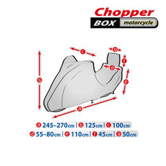 Chopper mootorrata kate Kegel-Blazusiak 5-4180-241-3021 hind ja info | Moto aksessuaarid | kaup24.ee