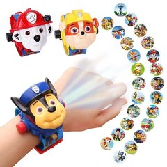 Projektoriga kell lastele Paw Patrol Rubble hind ja info | Laste aksessuaarid | kaup24.ee