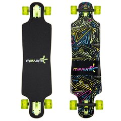 Rula Longboard Neon, must hind ja info | Rulad | kaup24.ee