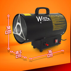 Soojapuhur gaasiga, 15kW hind ja info | Küttekehad | kaup24.ee