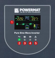 Powermat PM-UPS-2500MP hind ja info | Toiteplokid | kaup24.ee