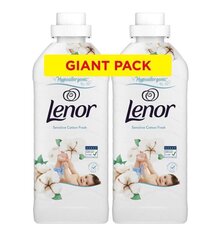 Lenor pesupehmendaja Cotton Fresh, 2x1,2 l hind ja info | Pesuvahendid | kaup24.ee