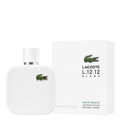 Туалетная вода Lacoste L.12.12 White EDT для мужчин, 100 мл цена и информация | Мужские духи | kaup24.ee