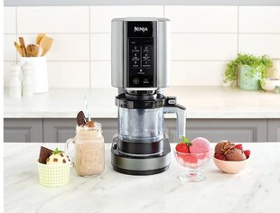 Ninja NC300EU ice cream maker Traditional ice cream maker 0.473 L 800 W Black, Silver цена и информация | Особенные приборы для приготовления пищи | kaup24.ee