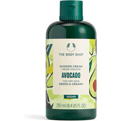 THE BODY SHOP Avokaado dušikreem 250 ml hind ja info | Dušigeelid, õlid | kaup24.ee