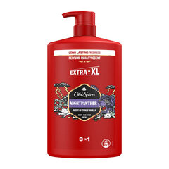 Dušigeel Old Spice Night Panther meestele, 1000 ml hind ja info | Dušigeelid, õlid | kaup24.ee