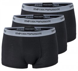 Meeste aluspesu Emporio Armani, must, 3 tk. hind ja info | Meeste aluspesu | kaup24.ee