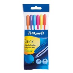 Pastakas Pelikan Stick Fancy 6tk (bl) hind ja info | Kirjutusvahendid | kaup24.ee