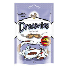 Dreamies suupiste kassidele pardilihaga, 60 g hind ja info | Maiustused kassidele | kaup24.ee