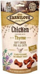 Carnilove Cat Snack Chicken Thyme närimismaiused kassile 50g hind ja info | Maiustused kassidele | kaup24.ee