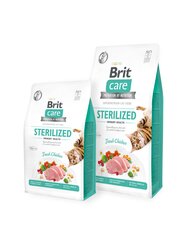 Brit Care Cat Grain-Free Sterilized Urinary Health kassitoit 2 kg hind ja info | Kuivtoit kassidele | kaup24.ee