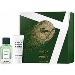 Набор для мужчин Lacoste Match Point: EDT для мужчин 50 мл + гель для душа 75 мл цена и информация | Мужские духи | kaup24.ee