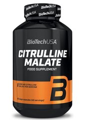 Пищевая добавка Biotech USA Citrulline Malate, 90 капсул цена и информация | Аминокислоты | kaup24.ee