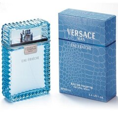 Tualettvesi Versace Man Eau Fraiche EDT meestele 100 ml hind ja info | Meeste parfüümid | kaup24.ee