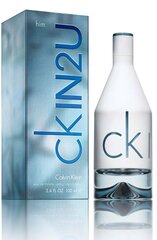 Tualettvesi Calvin Klein CK IN2U Him EDT meestele, 100 ml hind ja info | Meeste parfüümid | kaup24.ee