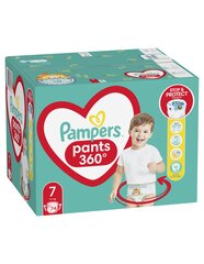 Подгузники-трусики Pampers Pants, Mega Pack, 7 размер, 17+ кг, 74 шт цена и информация | Пеленки | kaup24.ee