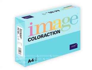 Image Coloraction A4/80gr, meresinine (74), 500lehte hind ja info | Vihikud, märkmikud ja paberikaubad | kaup24.ee