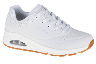 Naiste vabaajajalatsid Skechers 73690-WHT, valge hind ja info | Naiste spordi- ja vabaajajalatsid | kaup24.ee