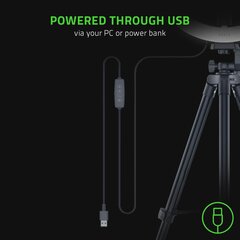 Razer videovalgusti Ring Light 12" USB LED hind ja info | Fotovalgustuse seadmed | kaup24.ee