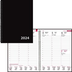 Nädal A4, spiraalköide, plastkaas hind ja info | Vihikud, märkmikud ja paberikaubad | kaup24.ee