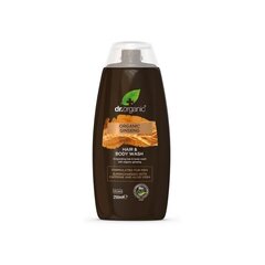 Dr. Organic Meeste dušigeel näole & kehale & juustele 250 ml hind ja info | Dušigeelid, õlid | kaup24.ee