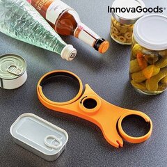 Yниверсальный консервный нож 5-в-1 InnovaGoods цена и информация | Столовые и кухонные приборы | kaup24.ee