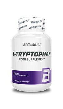 Toidulisand BioTech L-Tryptophan, 60 kapsl. hind ja info | Aminohapped | kaup24.ee