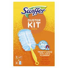 Swiffer Duster Starert Kit mini + 4 tk lisa hind ja info | Puhastustarvikud | kaup24.ee