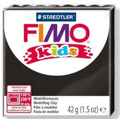 Polümeersavi lastele FIMO, must, 42 g hind ja info | Kunstitarbed, voolimise tarvikud | kaup24.ee