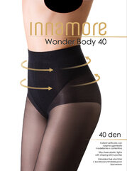 Naiste sukkpüksid Innamore Wonder Body 40 DEN, must цена и информация | Колготки | kaup24.ee