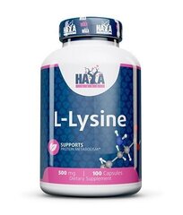 Haya Labs L-Lysine 500mg 100 kaps hind ja info | Aminohapped | kaup24.ee