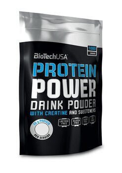 Biotech USA Protein Power 1000 g hind ja info | Proteiinipulber | kaup24.ee