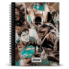 DC Comics kaustik A4 Justice League hind ja info | Vihikud, märkmikud ja paberikaubad | kaup24.ee