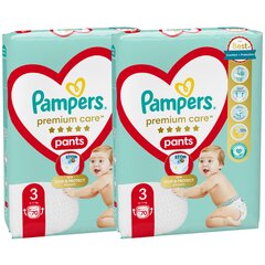 Püksmähkmed Pampers Premium Care suurus 3, 140 tk hind ja info | Mähkmed | kaup24.ee