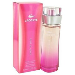 Tualettvesi Lacoste Touch of Pink EDT naistele 90 ml цена и информация | Женские духи | kaup24.ee