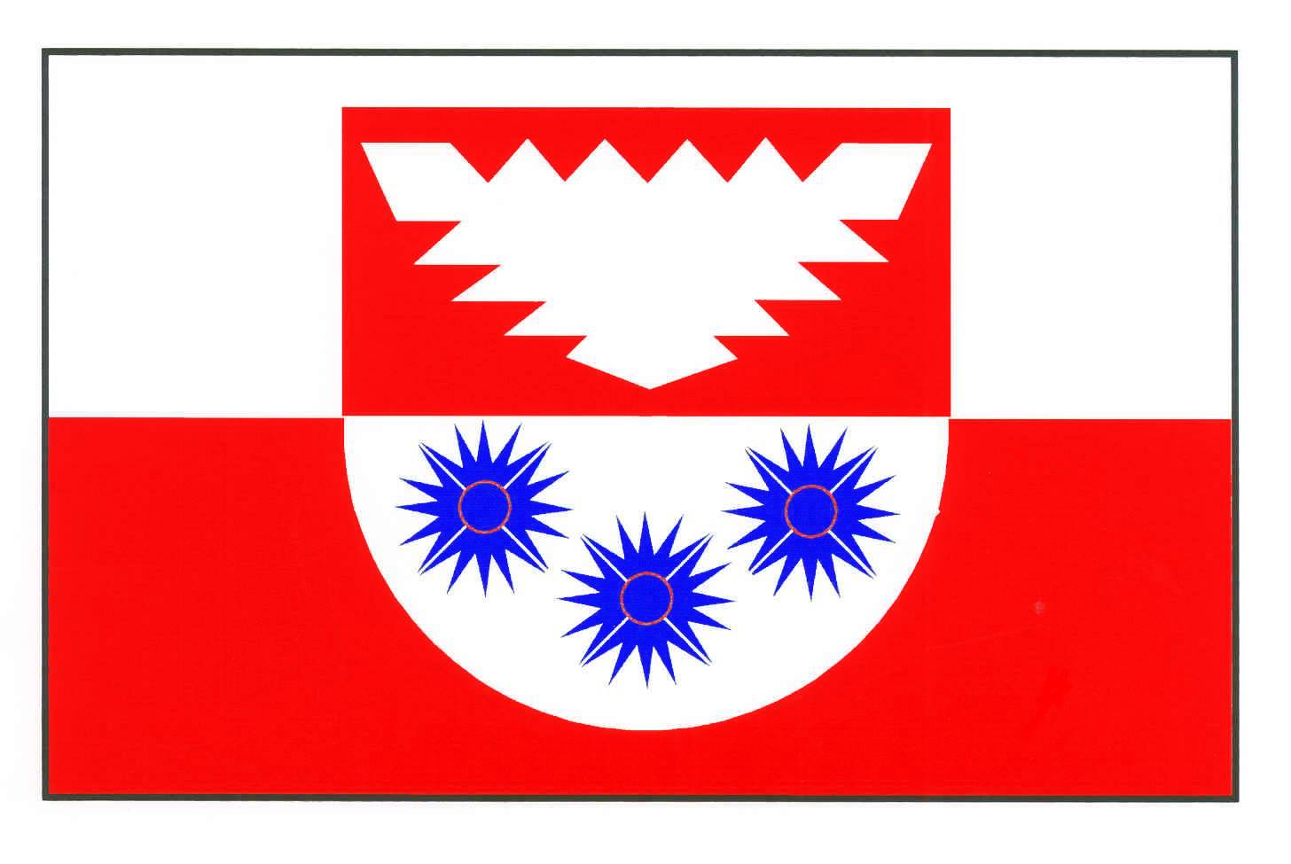 Flagge Gemeinde Stoltenberg, Kreis Plön