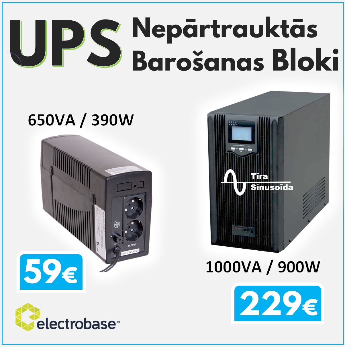 UPS rezerves barošana