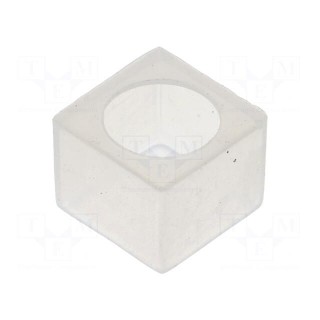 Cover | IP68 | transparent | 15x15x12mm