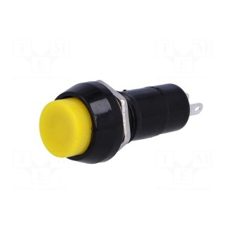 Switch: push-button | Pos: 2 | SPST-NO | 1A/250VAC | OFF-ON | Ø12mm